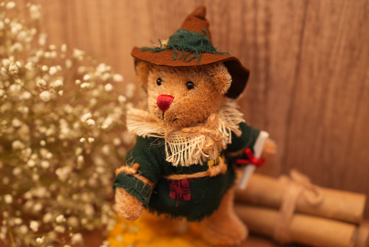2000 Franklin Mint "The Wizard of Oz" Teddy Bear Complete Set 🏰