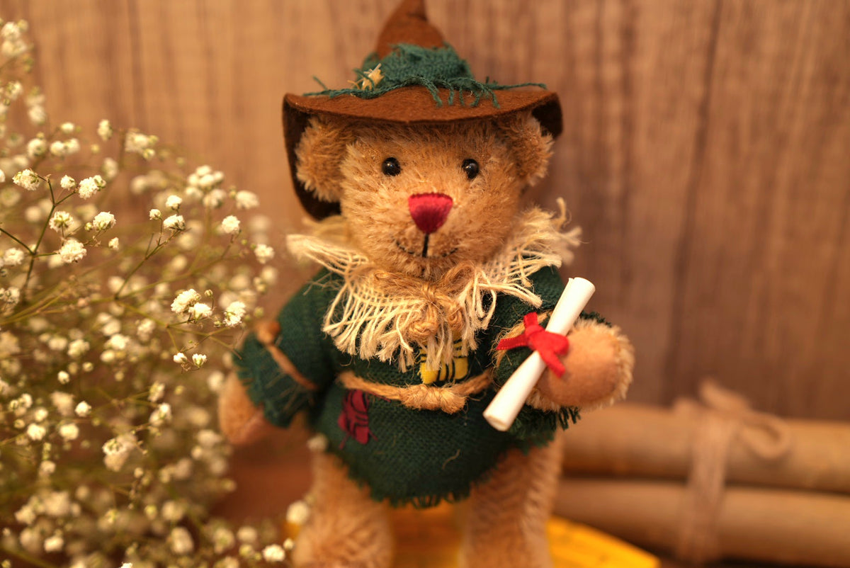 2000 Franklin Mint "The Wizard of Oz" Teddy Bear Complete Set 🏰