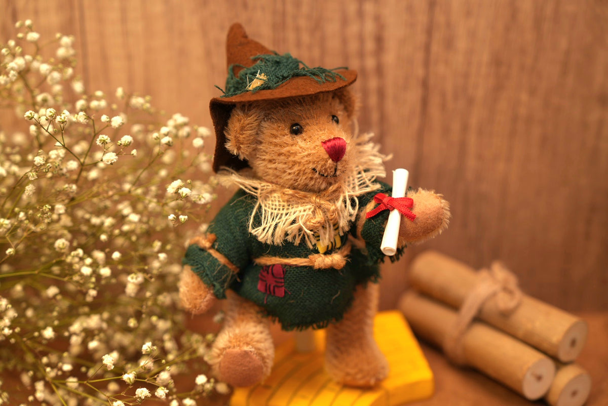 2000 Franklin Mint "The Wizard of Oz" Teddy Bear Complete Set 🏰