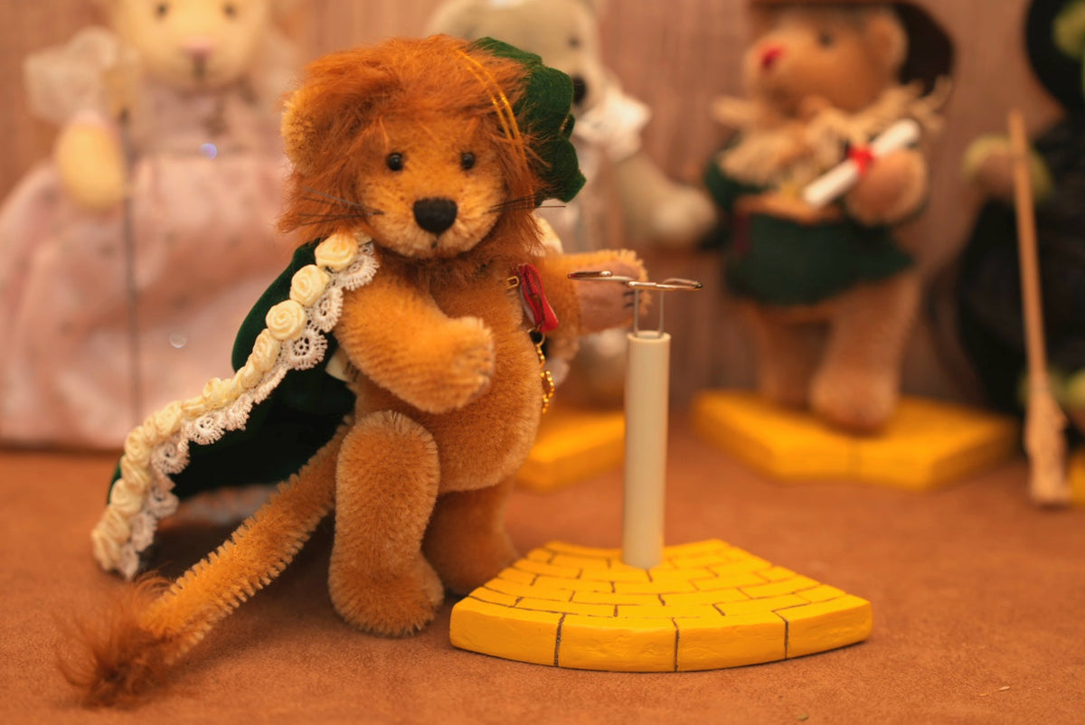 2000 Franklin Mint "The Wizard of Oz" Teddy Bear Complete Set 🏰