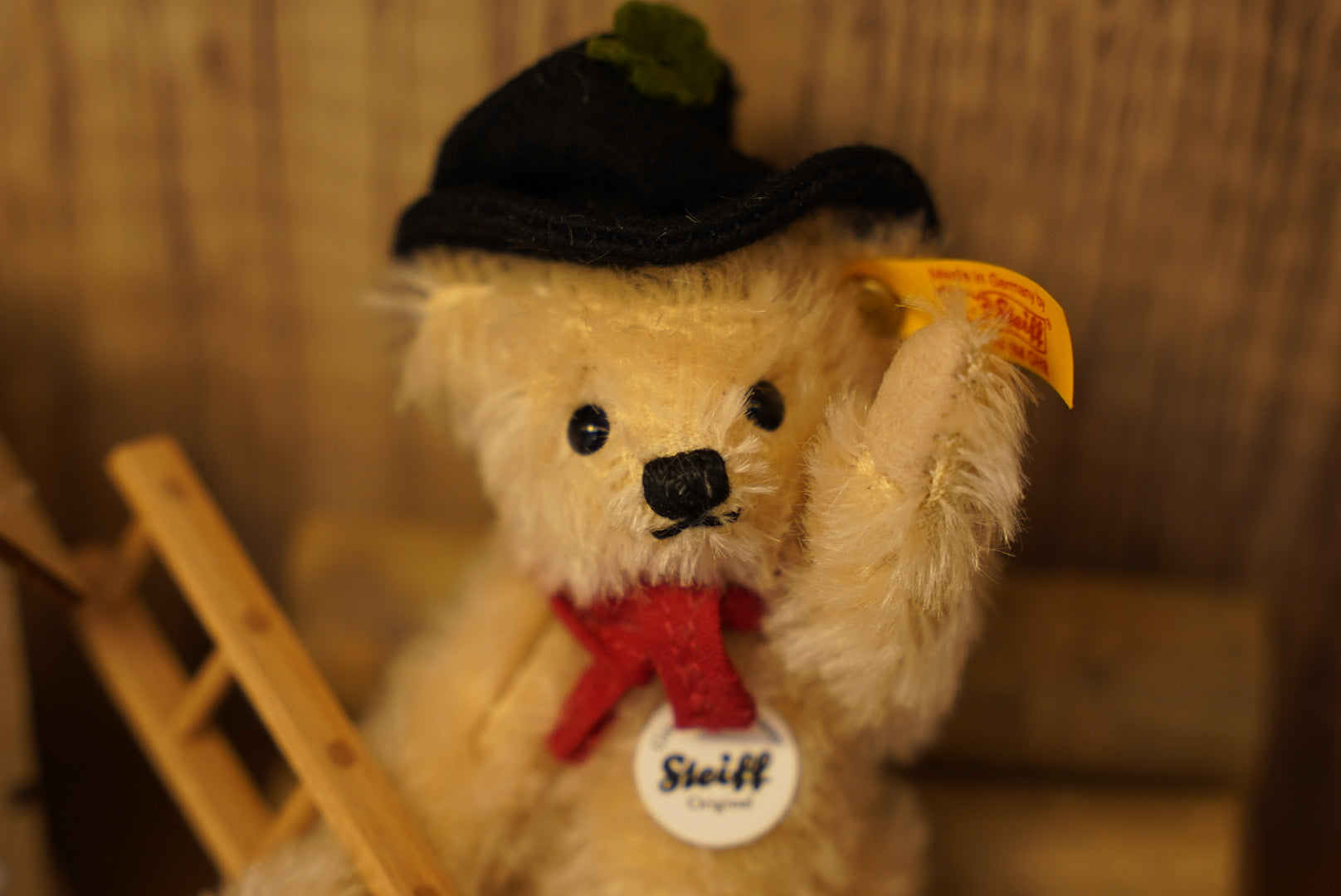Steiff Lucky Chimney Sweep With Ladder 🪜