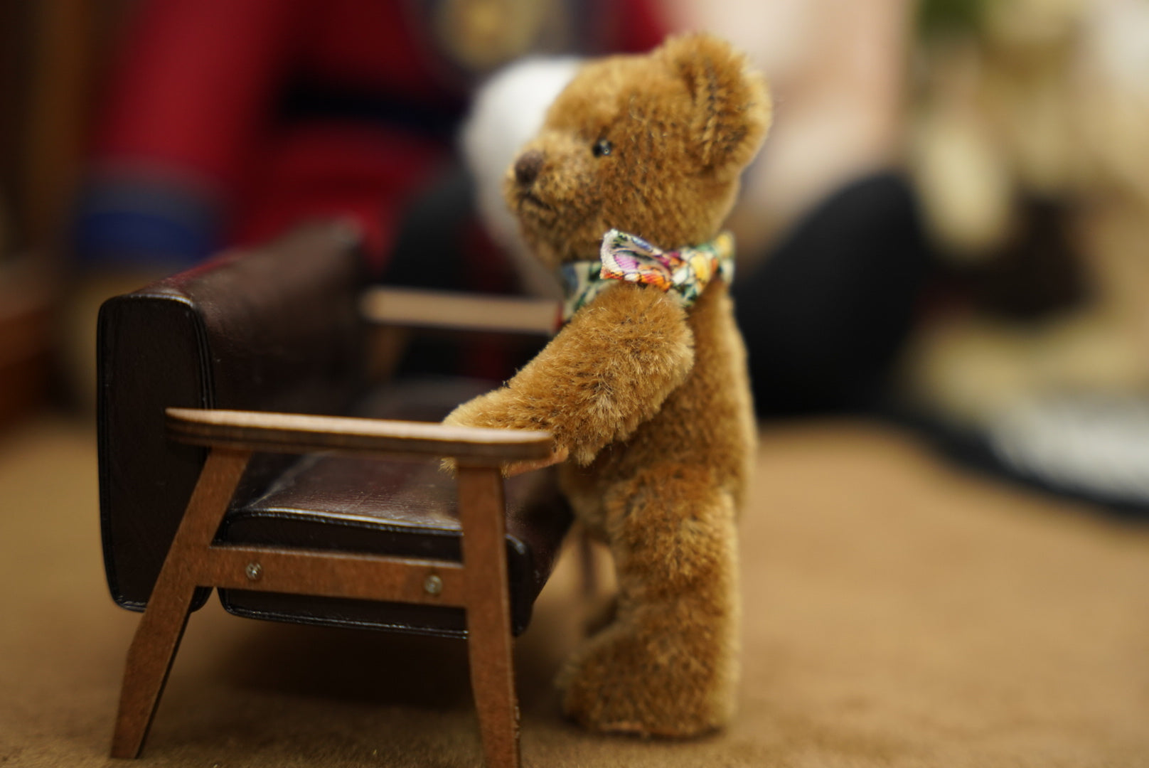 Hermann Teddy with cotton candy