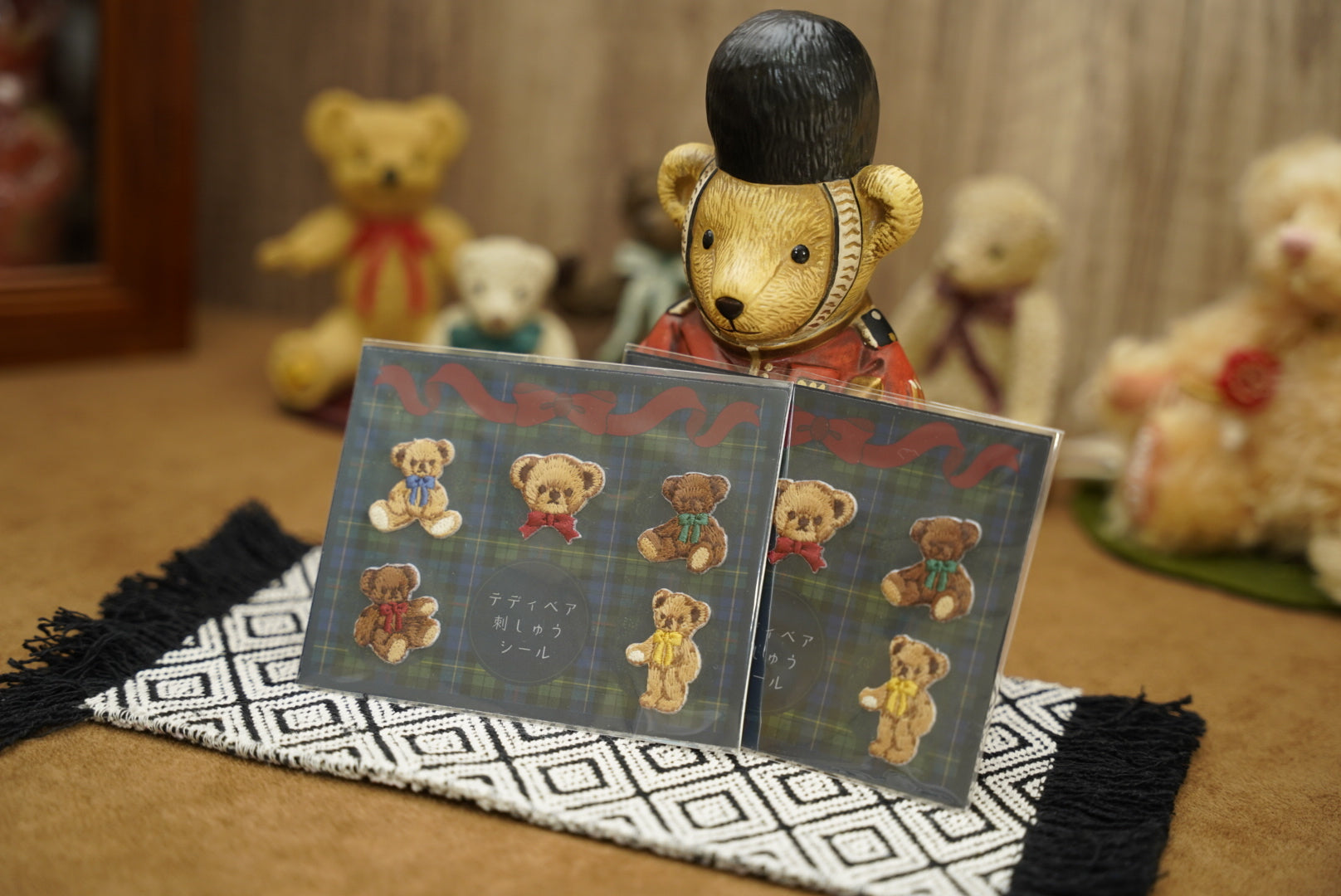 經典泰迪熊刺繡貼 5in1 🧵🐻