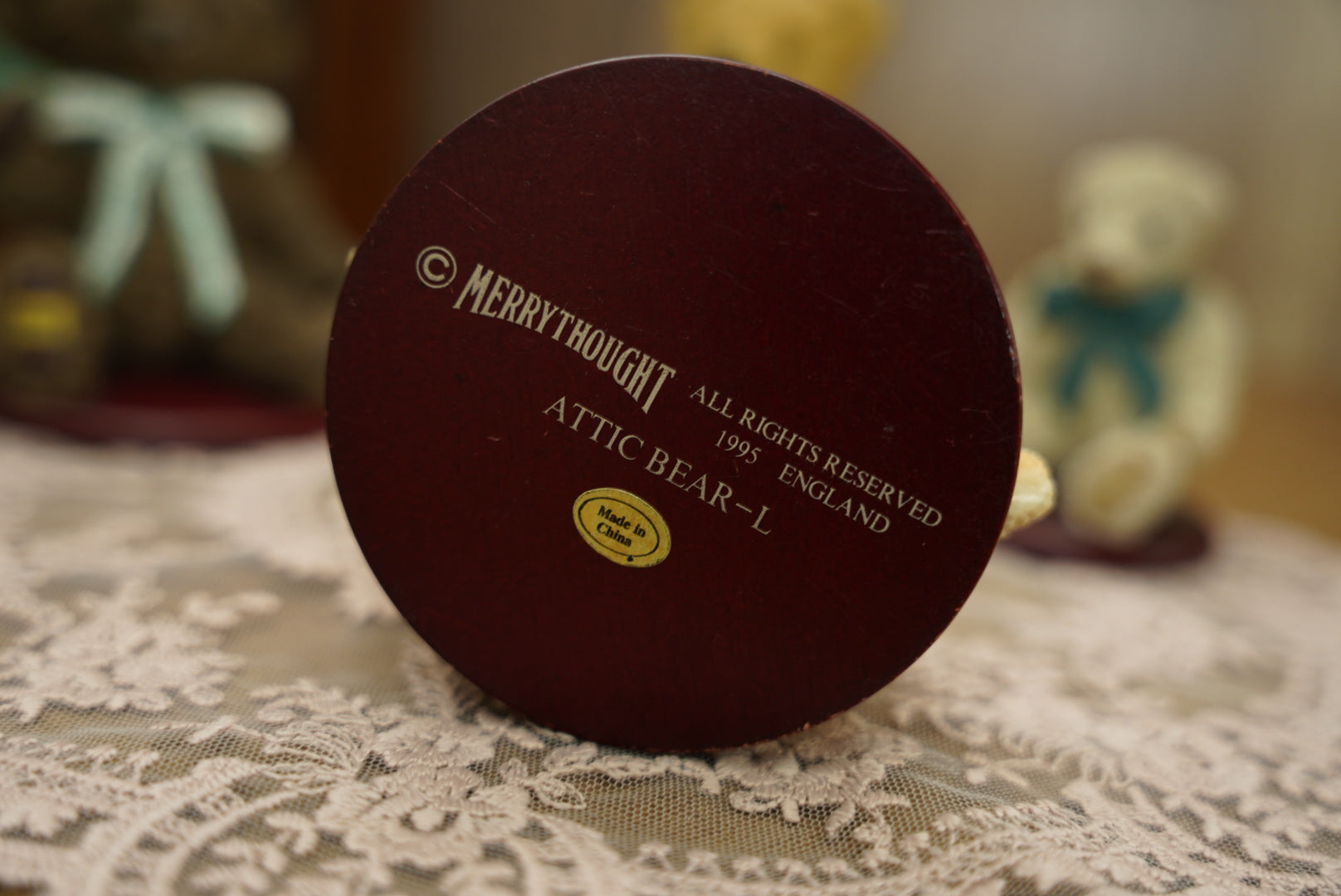 Merrythought 泰迪熊樹脂擺設🧸