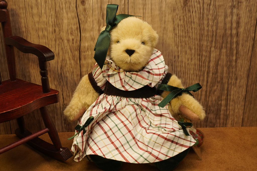 🎄 1999 聖誕經典 Deck the Halls 格仔洋裝 Muffy 🎀