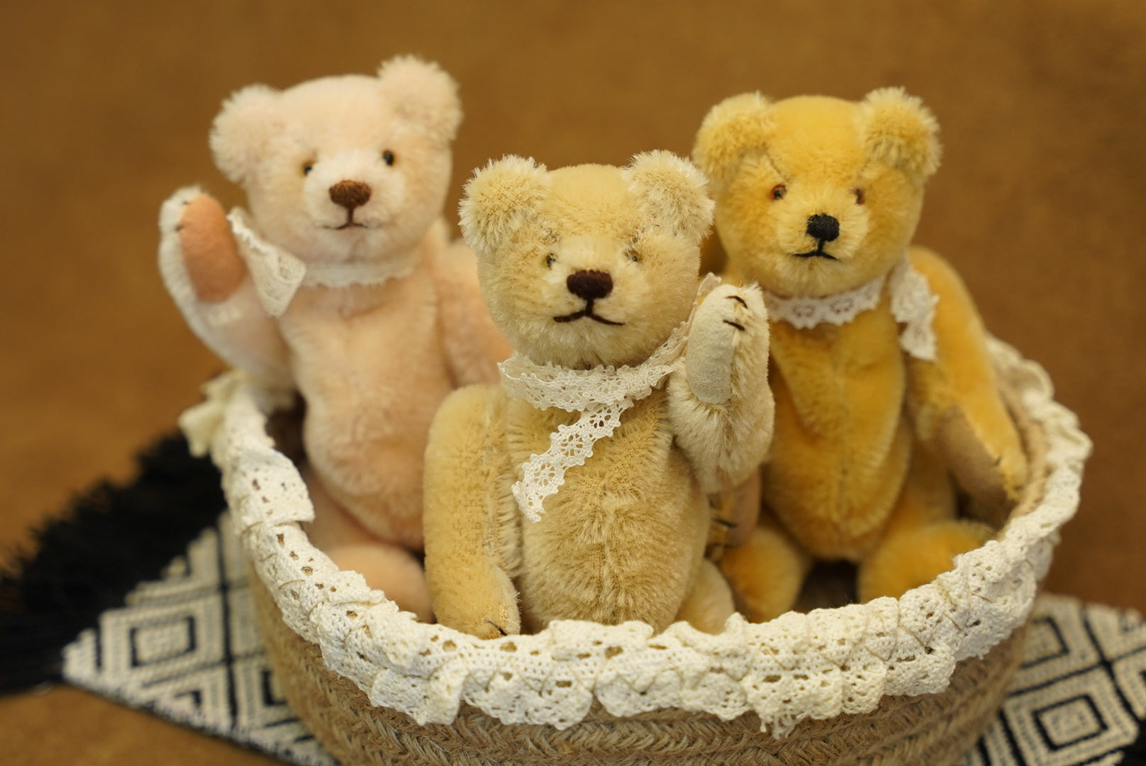 手作り工房 がらくた ざっく 復古泰迪熊口金包👛