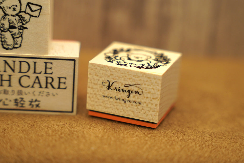 Krimgen 復古泰迪熊印章