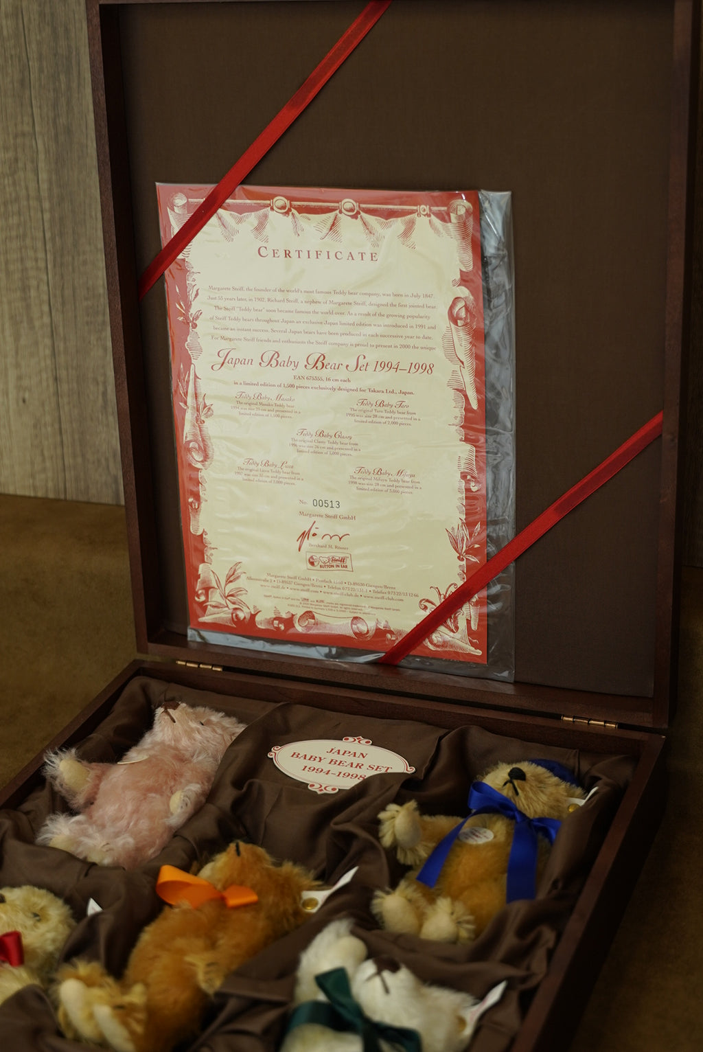 日本限定 𝓢𝓽𝓮𝓲𝓯𝓯 𝟏𝟗𝟗𝟒-𝟏𝟗𝟗𝟖 𝓑𝓪𝓫𝔂 𝓑𝓮𝓪𝓻 𝓢𝓮𝓽