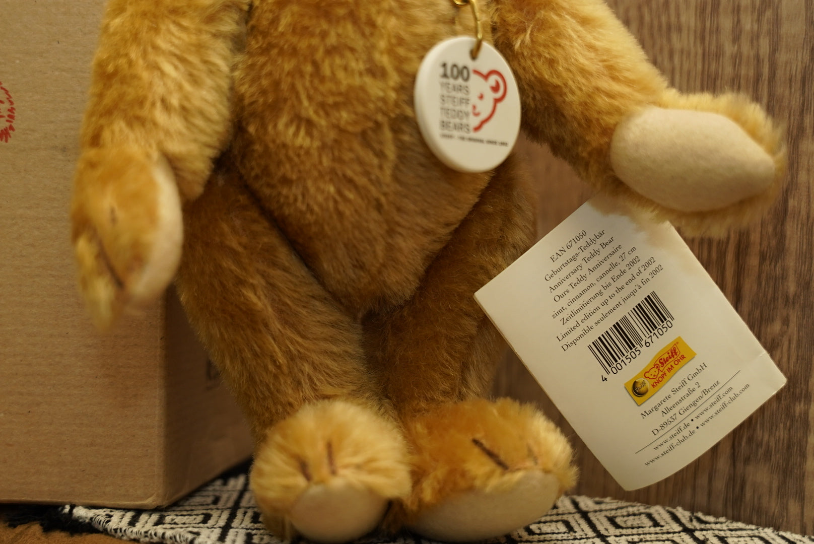 𝗦𝘁𝗲𝗶𝗳𝗳 𝟭𝟬𝟬 𝗬𝗲𝗮𝗿 𝗔𝗻𝗻𝗶𝘃𝗲𝗿𝘀𝗮𝗿𝘆 𝗕𝗲𝗮𝗿🎖️