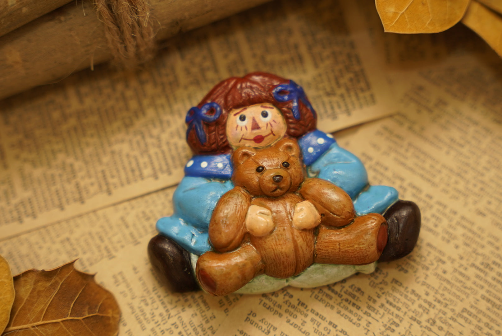 【Vol.2】Harumoriji 復古泰迪熊胸針🪞