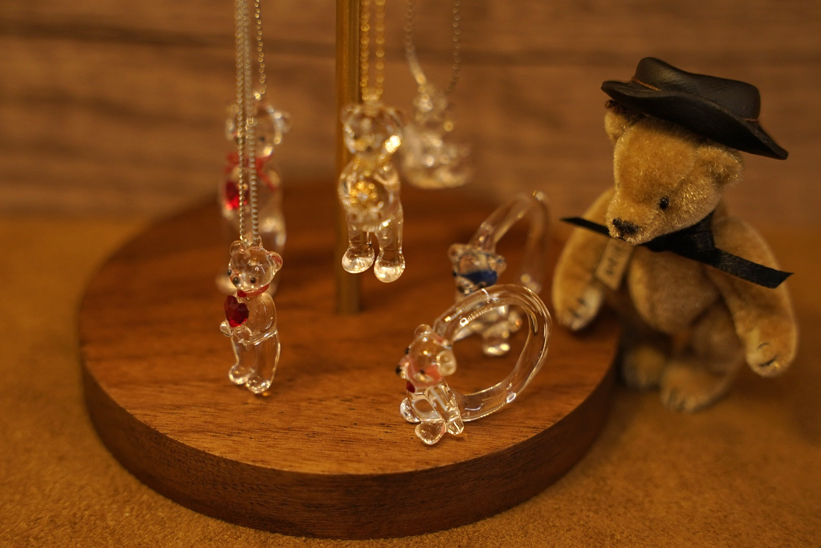 🧊🐻くさのつゆ｜手作玻璃熊飾品