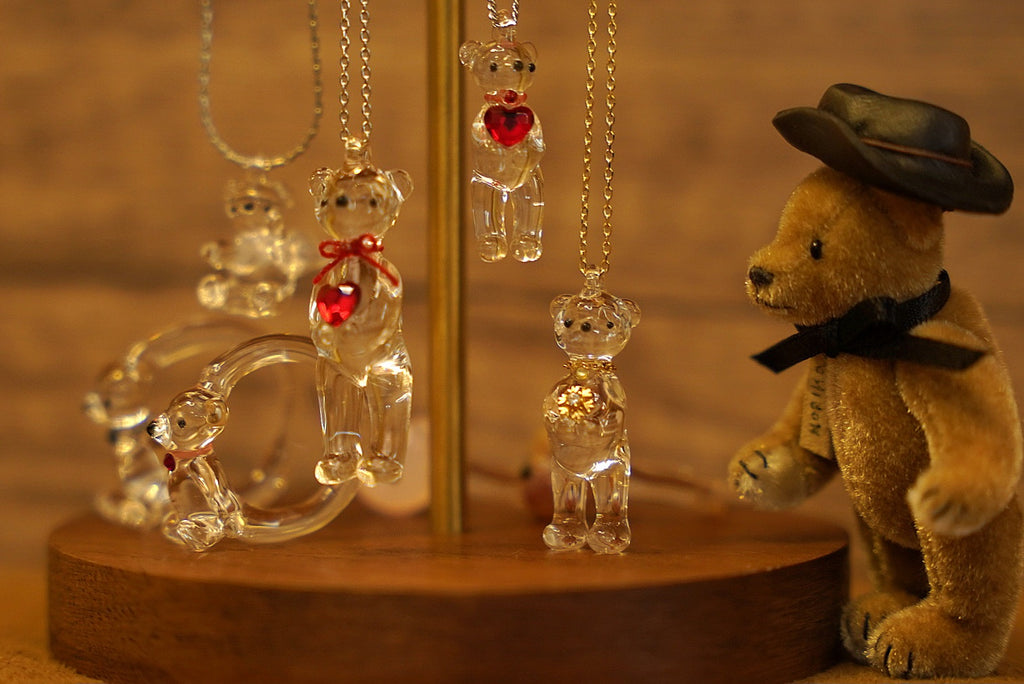 🧊🐻くさのつゆ｜手作玻璃熊飾品