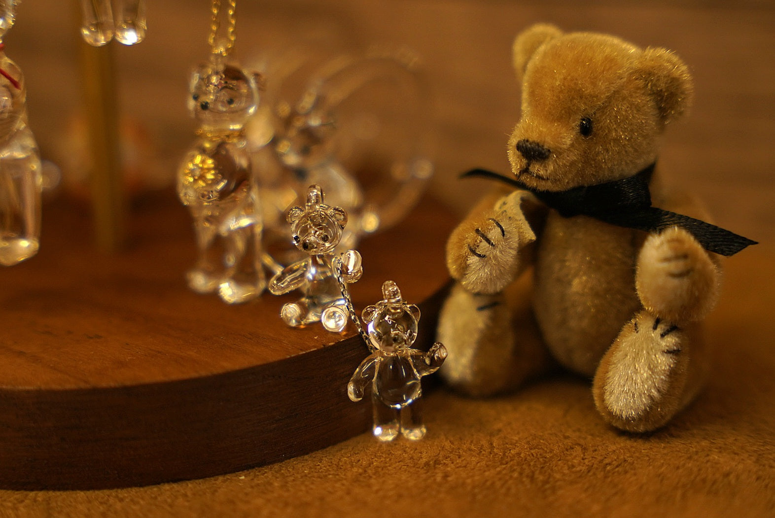 🧊🐻くさのつゆ｜手作玻璃熊飾品
