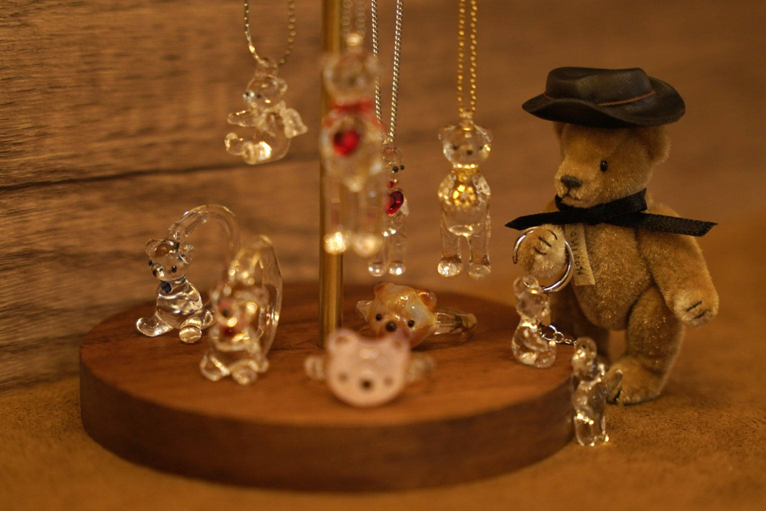 🧊🐻くさのつゆ｜手作玻璃熊飾品