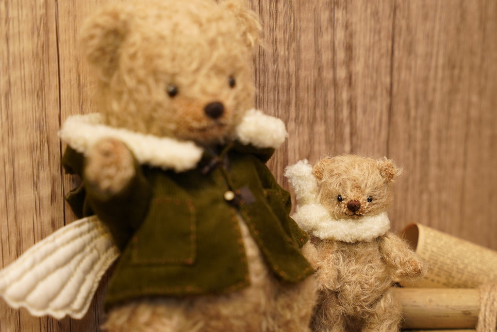 nunu.s 羽翼大衣 x 刺繡翅膀 泰迪熊雙子組🧸🧸