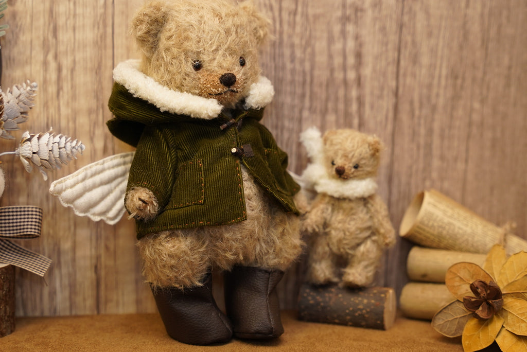 nunu.s 羽翼大衣 x 刺繡翅膀 泰迪熊雙子組🧸🧸