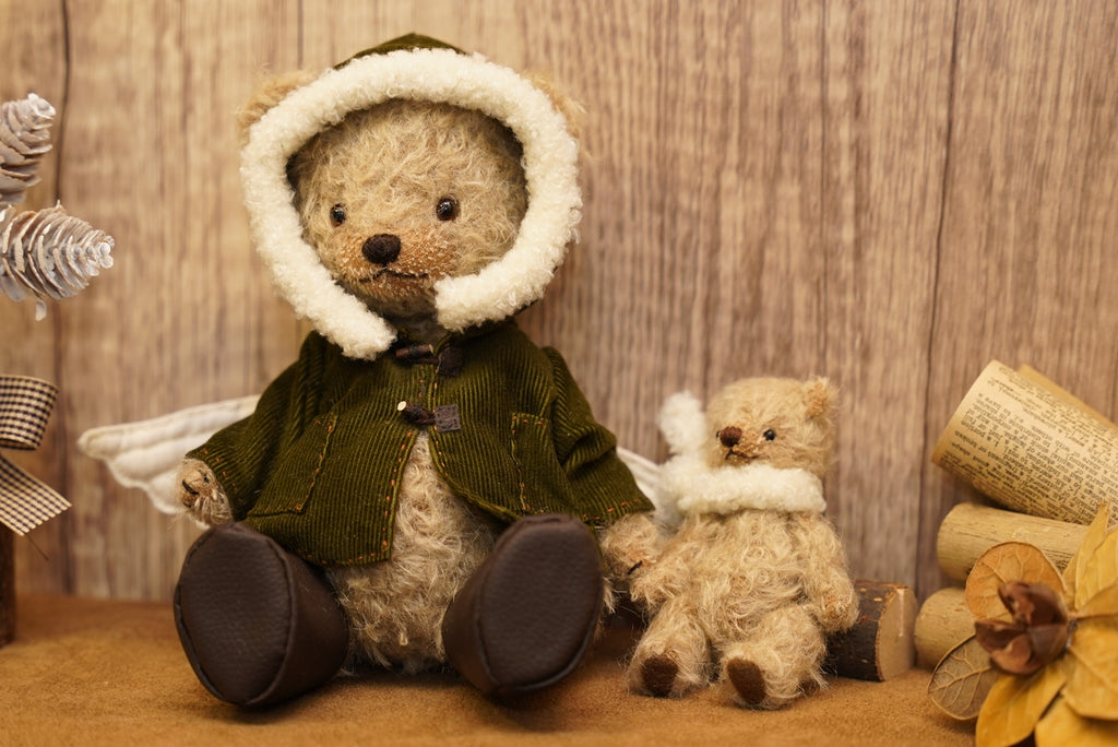 nunu.s 羽翼大衣 x 刺繡翅膀 泰迪熊雙子組🧸🧸